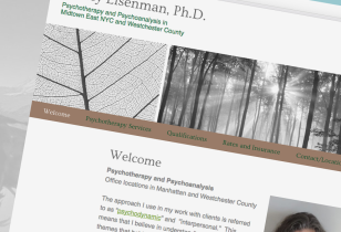 therapist website design nyc