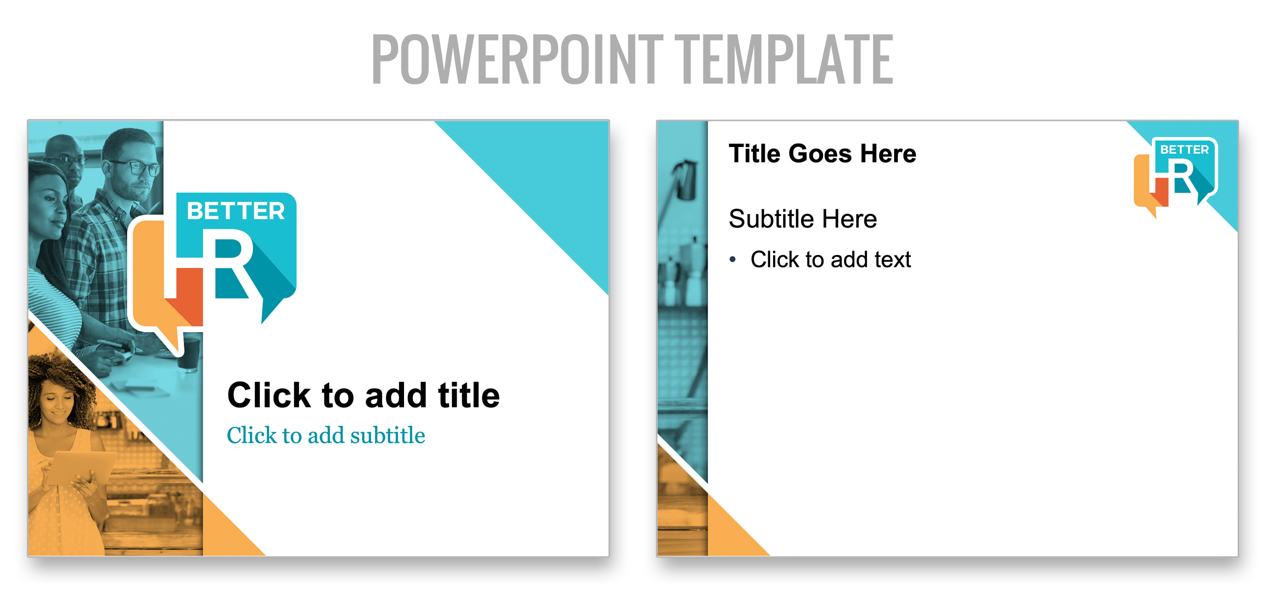 hr powerpoint design template